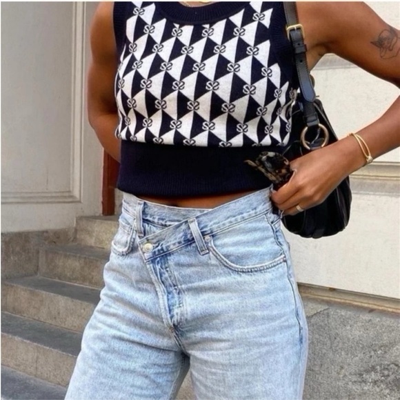 NEW Agolde Women’s Criss Cross Upsized Jeans - Picture 6 of 14